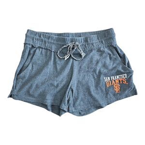 Sideline Apparel San Francisco Giant's Graphic Logo Knit Shorts Size S